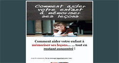 Desktop Screenshot of memoriser-ses-lecons.ouioui.ws