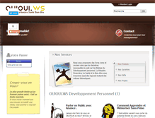 Tablet Screenshot of ouioui.ws